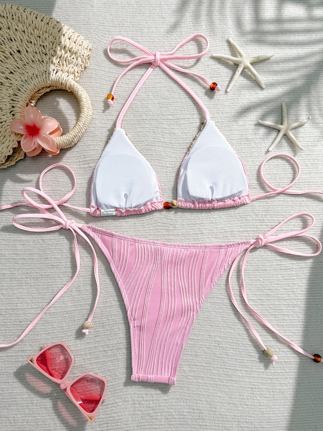 Womens Triangle Bikini Two-Piece Swimsuit - New Sexy Bathing Suit Beachwear